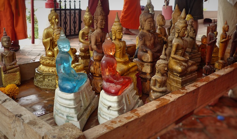 Watering of the Buddha at Wat Muenna