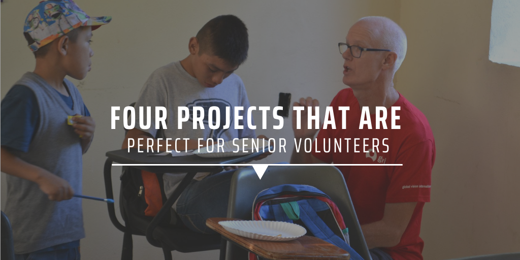 Four projects that are perfect for senior volunteers