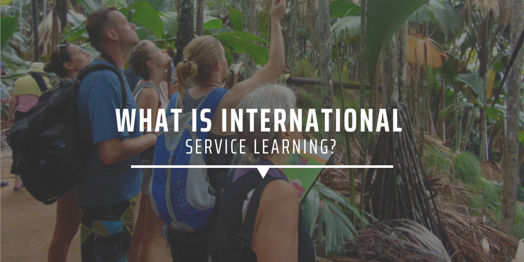 What is international service learning