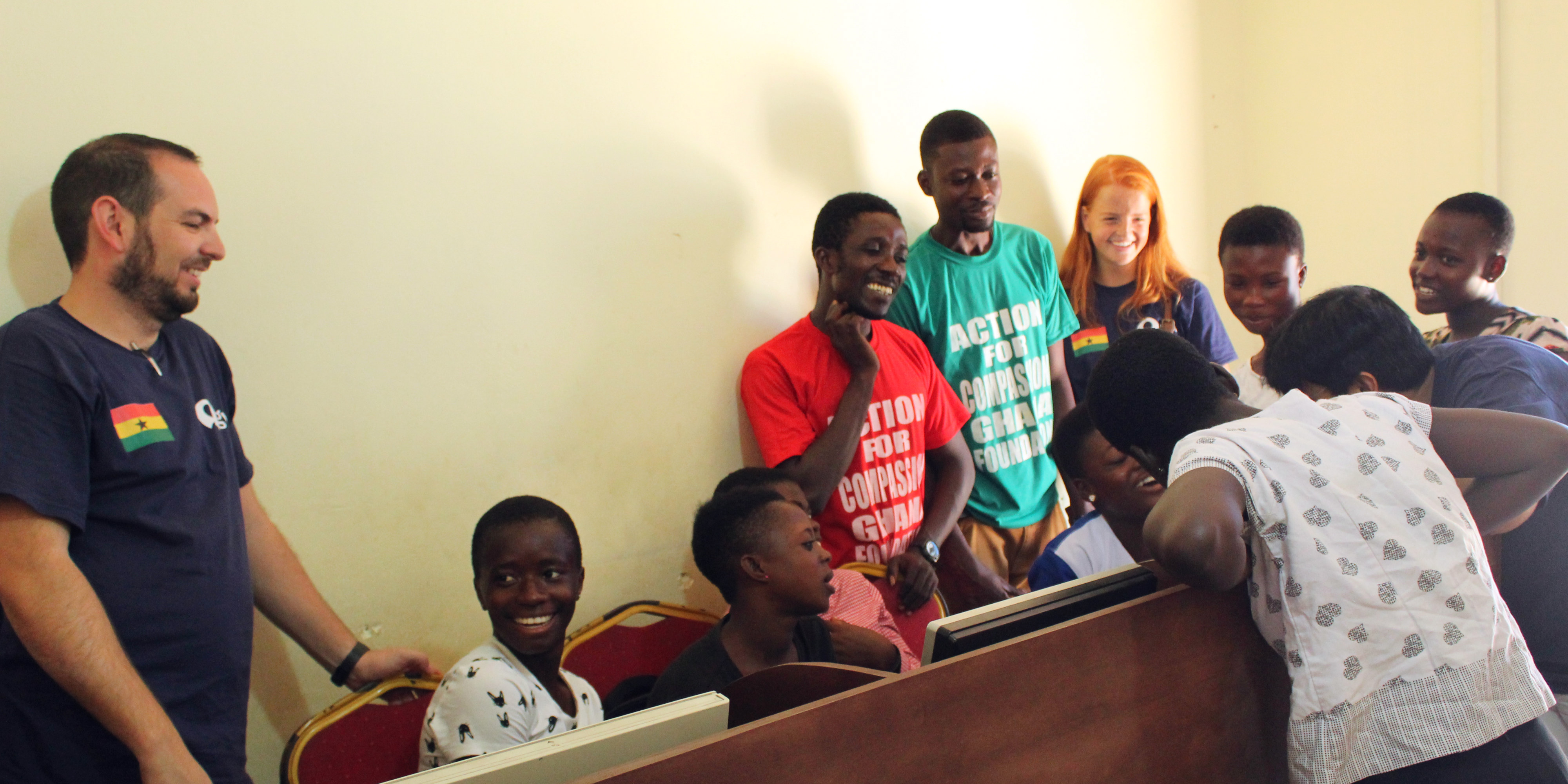 volunteer in Ghana