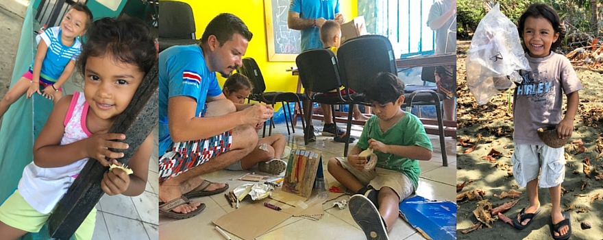 Summer Camp in El Cocal: Beach Clean Ups, Fruit Characters, and Water Races!