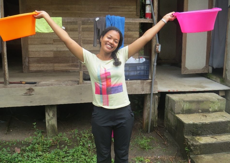 Laundry in the jungle!
