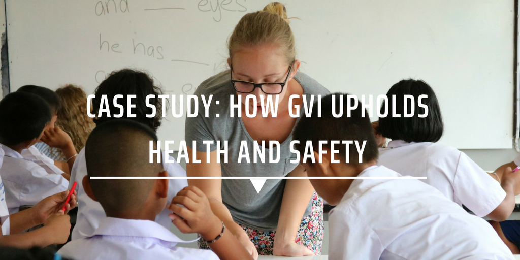 Case study: How GVI upholds health and safety